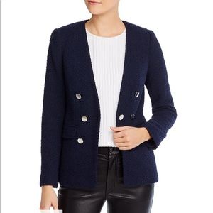 Calvin Klein Textured Double-Breasted Blazer